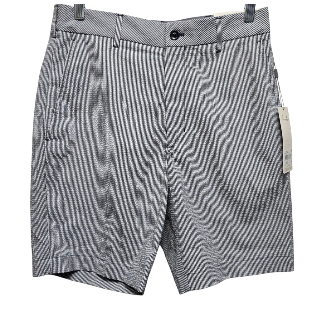Walter Hagen Mens Seersucker Textured‎ Shorts Golf Casual Striped Lightweight